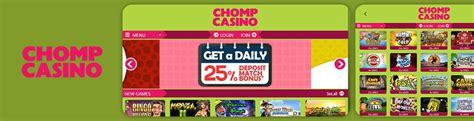 Chomp Casino: Top Bonuses including 500 Free Spins on Starburst.